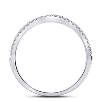 Load image into Gallery viewer, 14kt White Gold Womens Pear Diamond Bridal Wedding Engagement Ring Band Set 1.00 Cttw (Certified)
