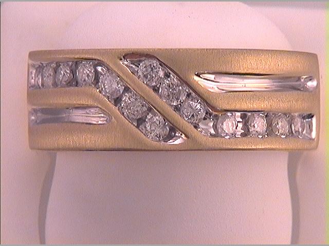 1/2CT-DIA MENS BAND