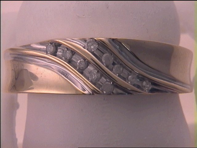 1/8CT-DIA FASHION MENS BAND