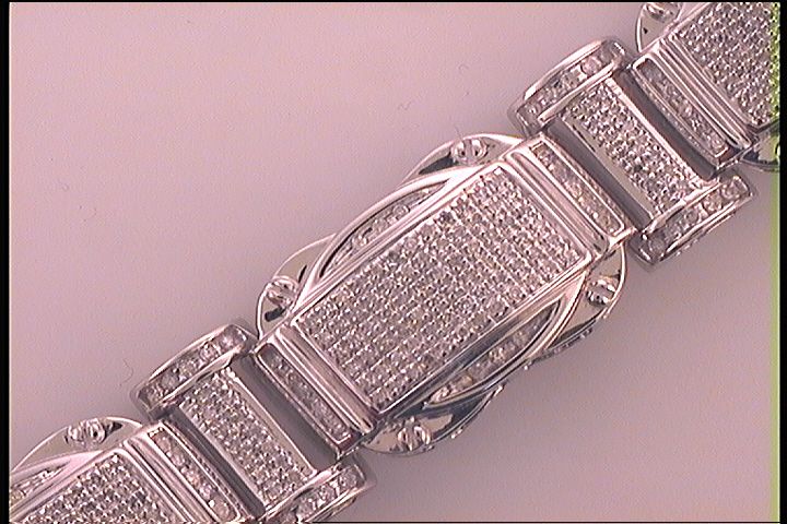 3  CT-DIA MICRO-PAVE MENS BRACELET