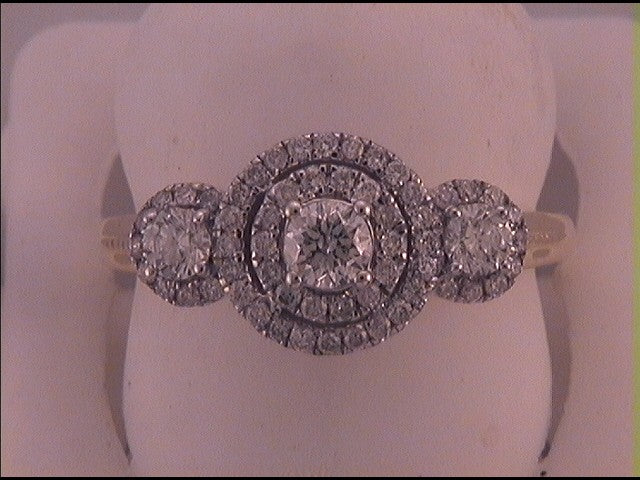 1CTW-DIA BRIDAL RING CERTIFIED