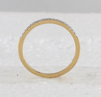 Load image into Gallery viewer, 14kt Yellow Gold Womens Round Diamond Bridal Wedding Engagement Ring Band Set 1.00 Cttw
