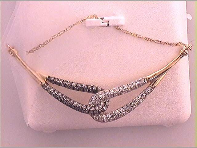3/8CTW-DIA CN FASHION NECKLACE