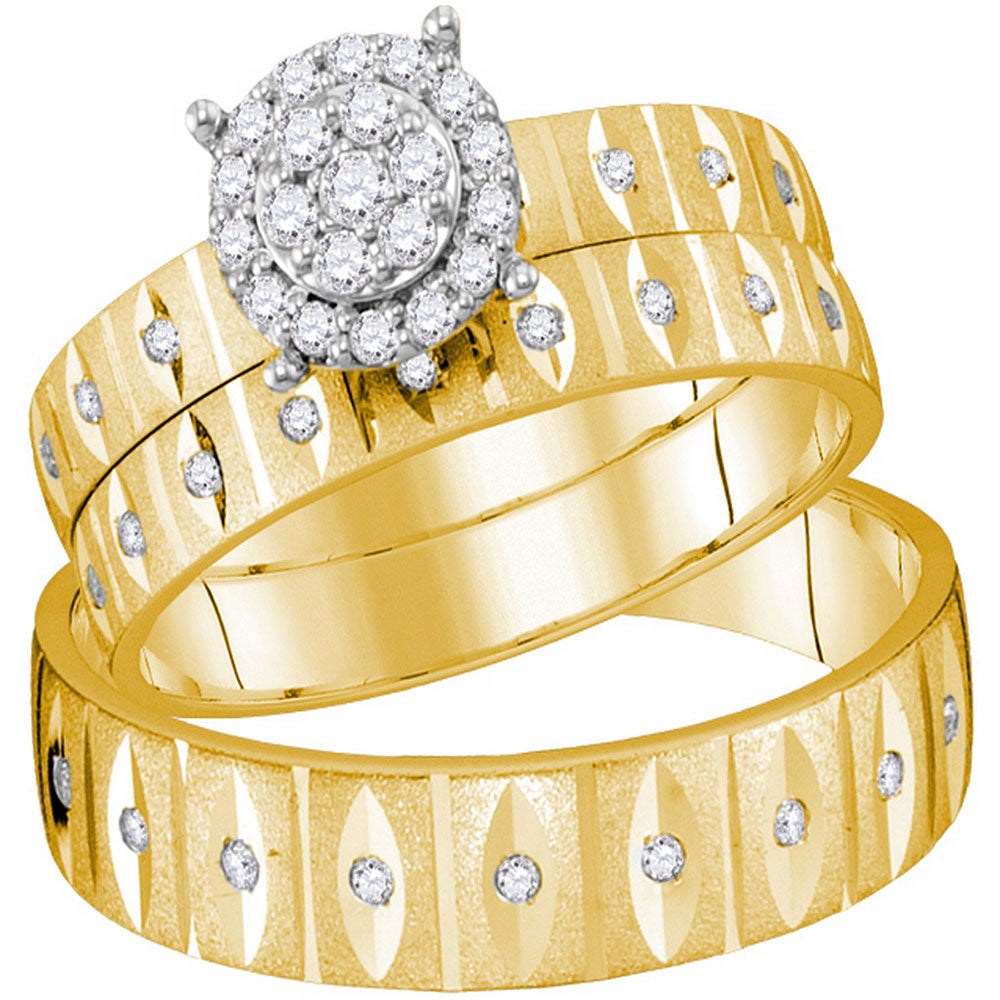 1/3CTW-DIA FASHION TRIO SET