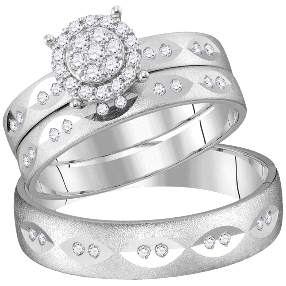 1/3CTW-DIA FASHION TRIO SET