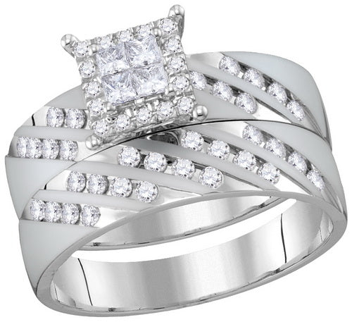 7/8CTW-DIA FASHION TRIO SET