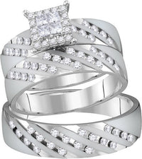 Load image into Gallery viewer, 7/8CTW-DIA FASHION TRIO SET
