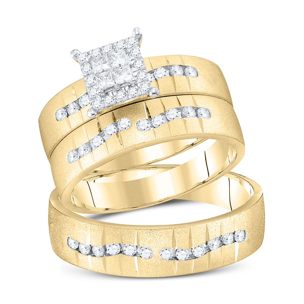 1/2CTW-DIA FASHION TRIO SET