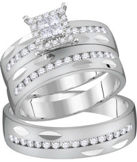 Load image into Gallery viewer, 5/8CTW-DIA FASHION TRIO SET
