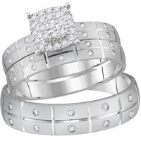 Load image into Gallery viewer, 1/4CTW-DIA FASHION TRIO SET
