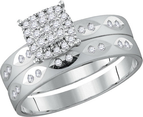 1/4CTW-DIA FASHION TRIO SET