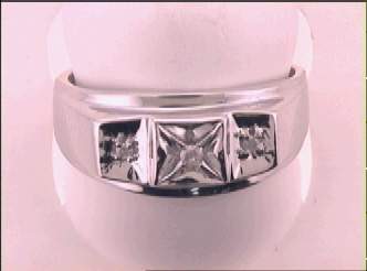 1/20CT DIAMOND MENS RING