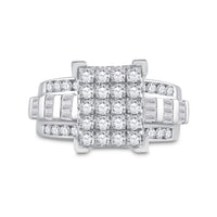 Load image into Gallery viewer, 1 1/2CTW-DIA Womens FASHION RING
