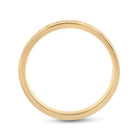 Load image into Gallery viewer, 14kt Yellow Gold Womens Machine Set Round Diamond Wedding Channel Band 1/4 Cttw
