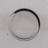 Load image into Gallery viewer, 14kt White Gold Womens Alternating Round Baguette Diamond Single Row Wedding Band 1.00 Cttw
