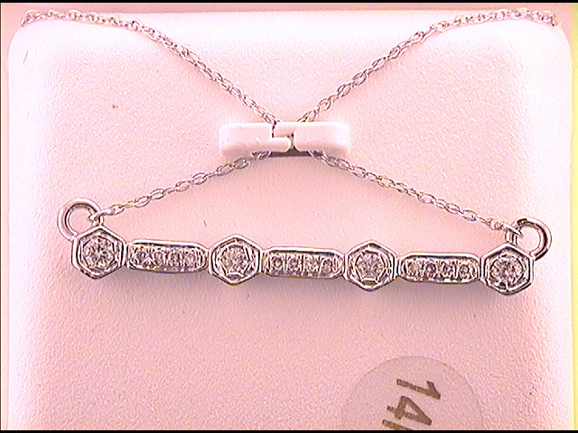 1/5CTW-DIA FASHION  NECKLACE