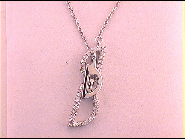 1/6CTW-DIA FASHION  NECKLACE