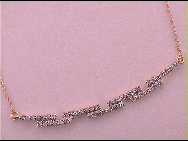 1/3CTW-DIA FASHION  NECKLACE