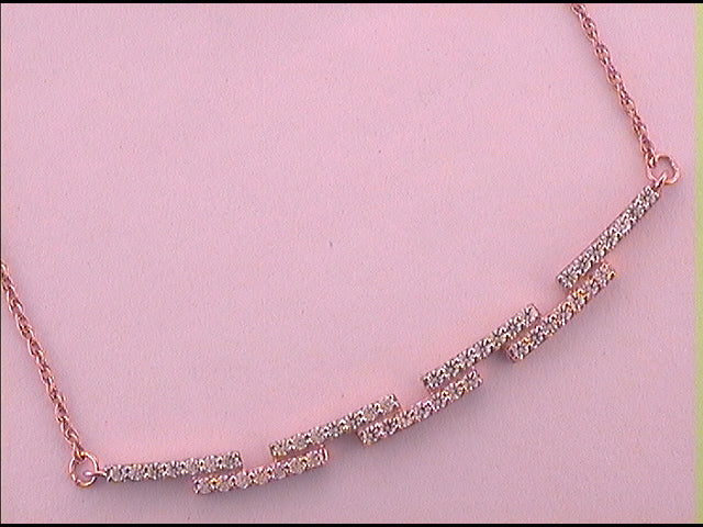 1/3CTW-DIA FASHION  NECKLACE