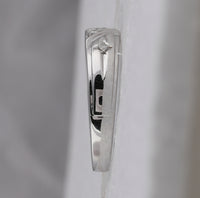 Load image into Gallery viewer, 10kt White Gold His Hers Round Diamond Matching Wedding Set 1/5 Cttw
