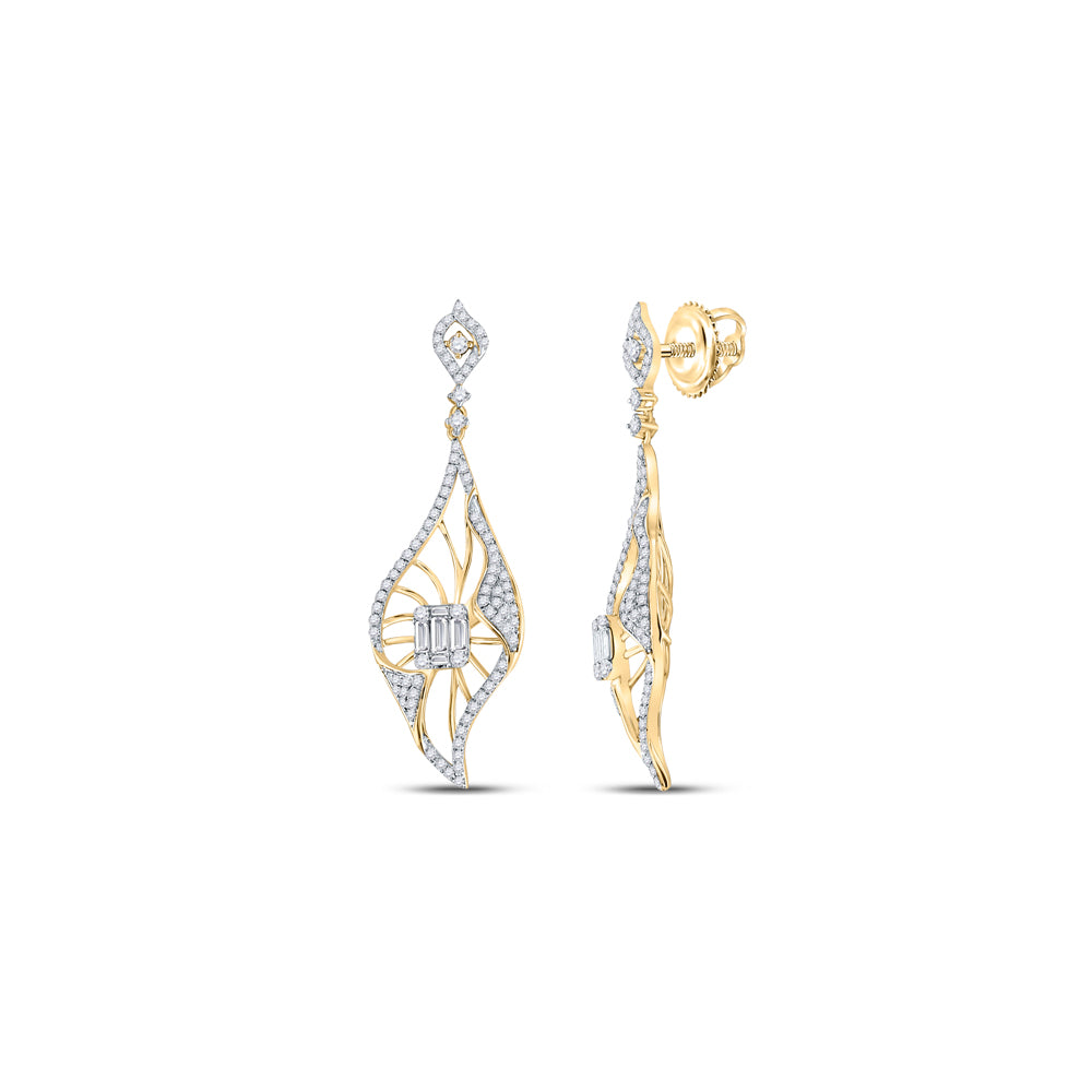 1 5/8CTW-DIA EARRING