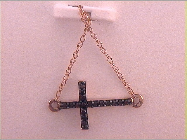 1/20CT-DIA CROSS NECKLACE