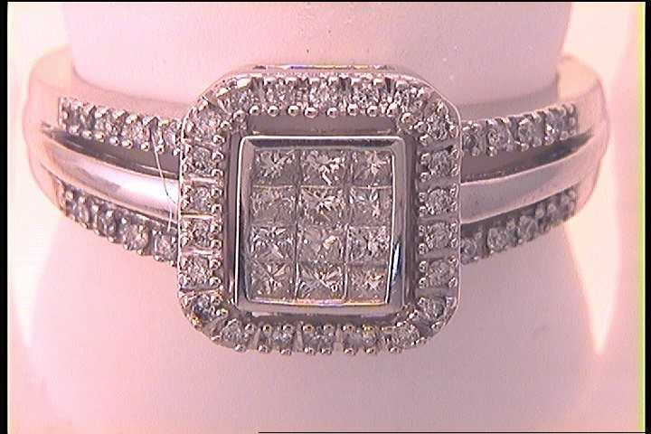 1/2CT-DIA INVISIBLE RING