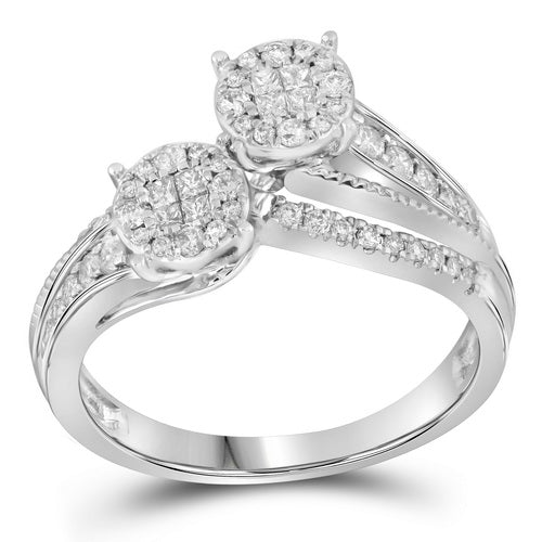 1/2CT-DIA BRIDAL RING