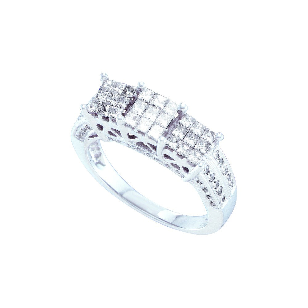 1 CT-DIA INVISIBLE RING