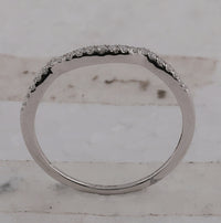 Load image into Gallery viewer, 14kt White Gold Womens Princess Diamond Bridal Wedding Engagement Ring Band Set 1-1/4 Cttw
