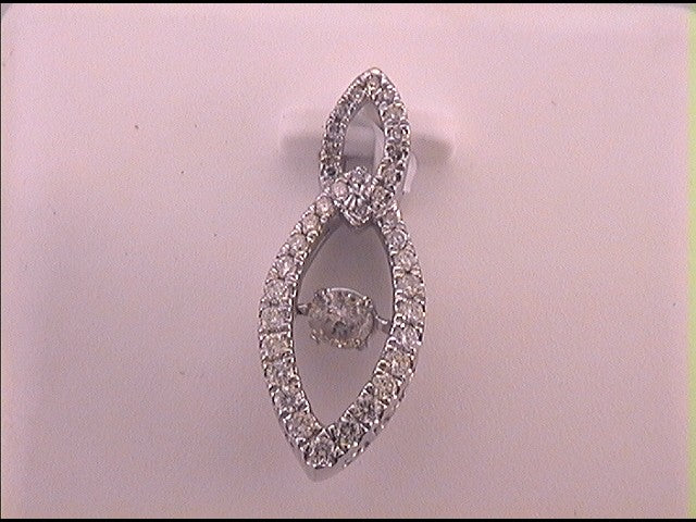3/8CTW-DIA CN TWINKLE PENDANT
