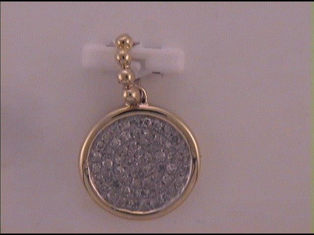 1/6CTW-DIA FASHION CIRCLE PENDANT