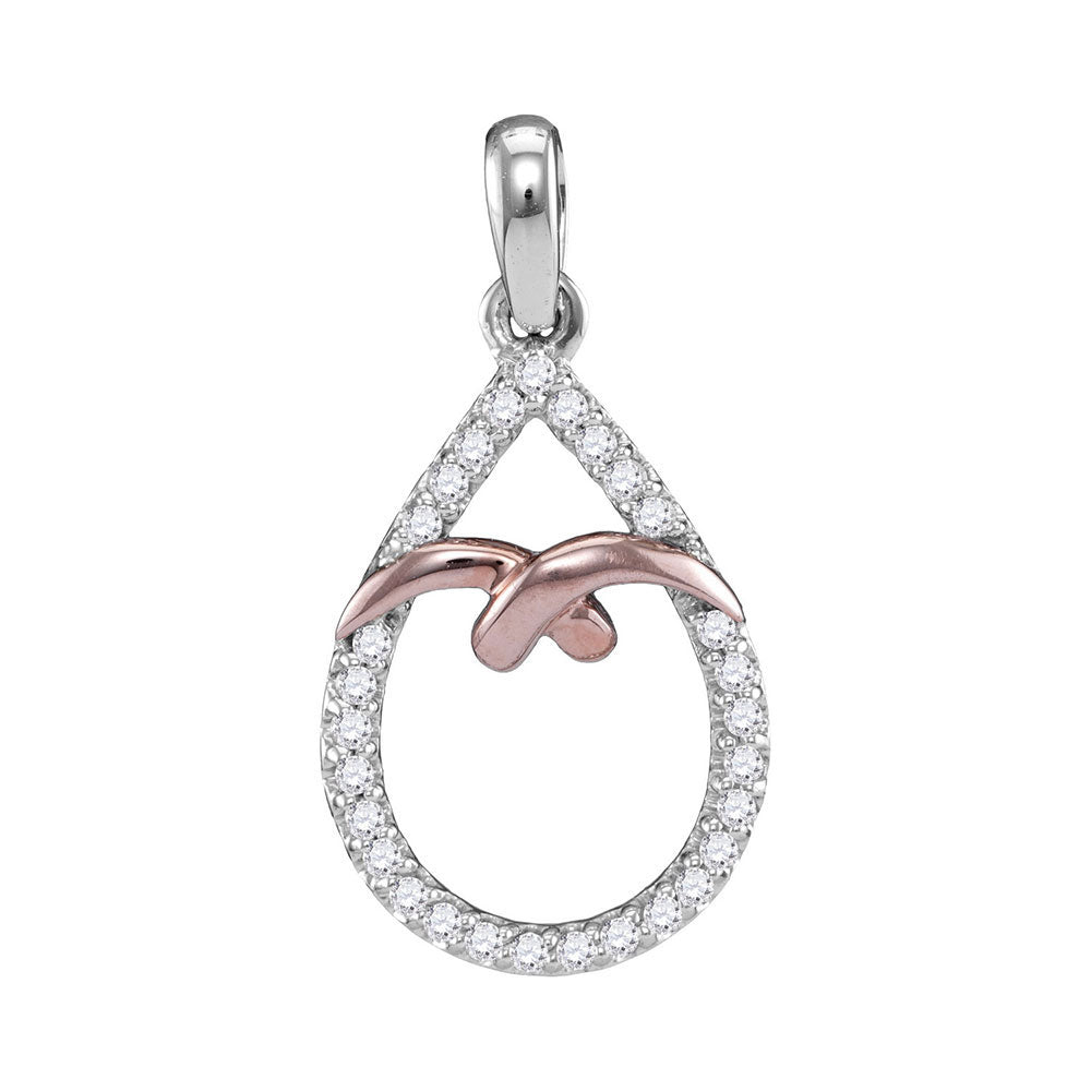 1/6CTW-DIA FASHION PENDANT