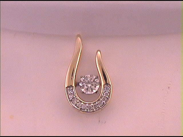 1/10CTW-DIA CN TWINKLE PENDANTS