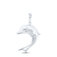Load image into Gallery viewer, 0.005CT-DIA P3 GIFT DOLPHIN PENDANT
