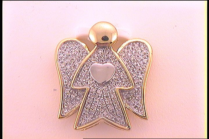 1/3CT-DIA MICRO-PAVE PENDANT