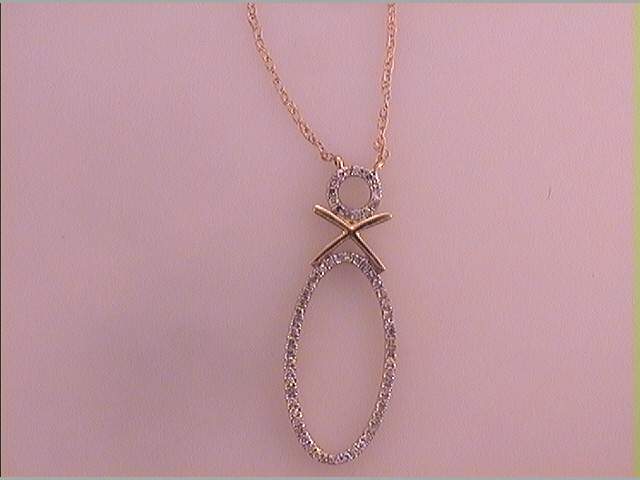 1/6CTW-DIA FASHION NECKLACE