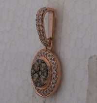 Load image into Gallery viewer, 1 Cttw-DIA BROWN  PENDANT
