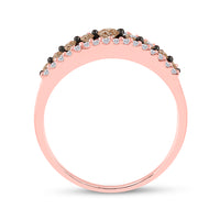 Load image into Gallery viewer, 1/2CTW-DIA BROWN  BAND
