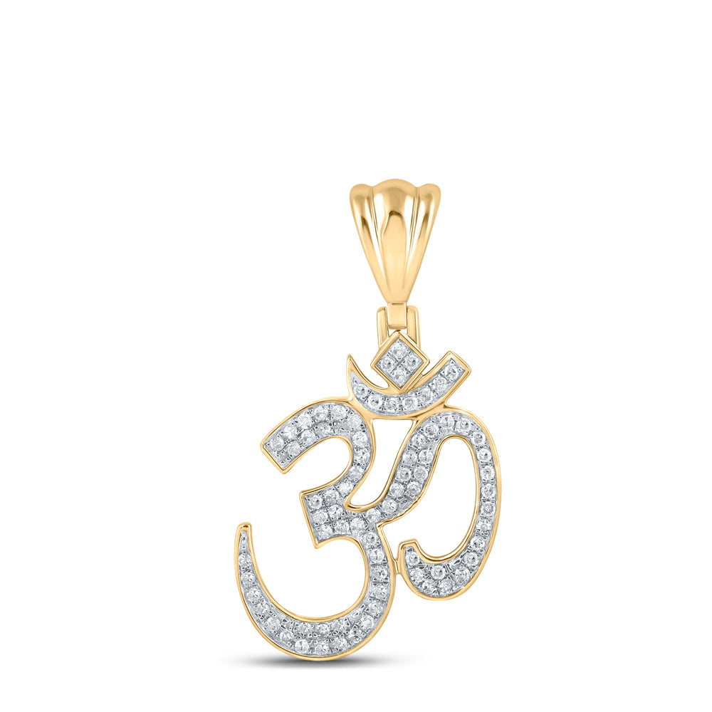 1/2 CT-DIA OM PENDANT