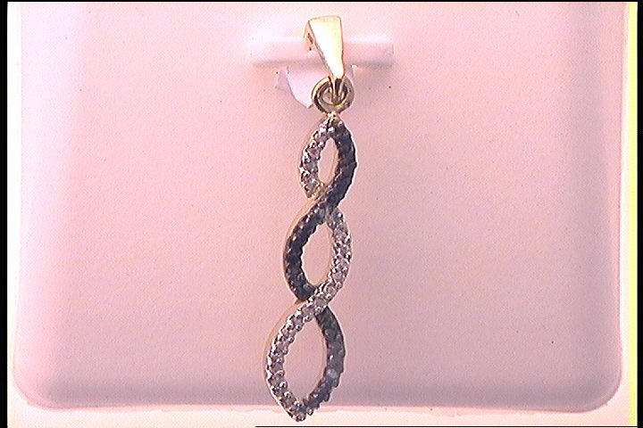 1/8CT-DIA MICR-PAVE PENDANT