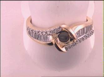 1/2CT-DIA SEMI-MOUNT BRIDAL RING