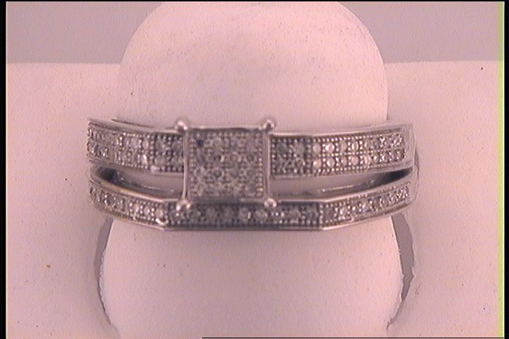 1/4CT-DIA FASHION BRIDAL SET