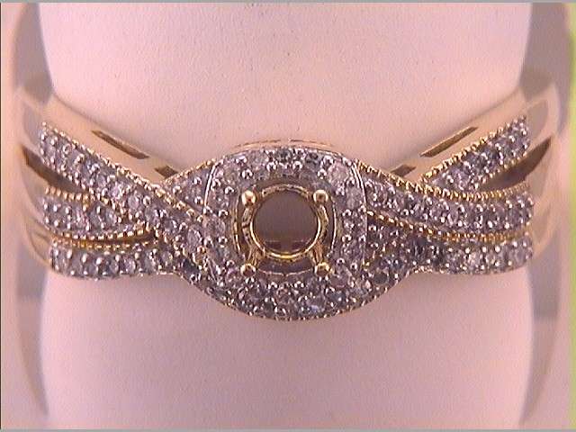 1/5CTW-DIA SEMI-MOUNT BRIDAL SET