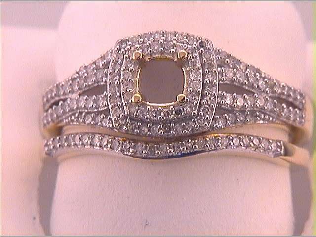 1/3CTW-DIA SEMI-MOUNT BRIDAL SET