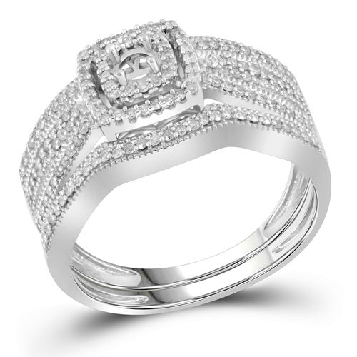 1/3CTW-DIA SEMI-MOUNT BRIDAL SET