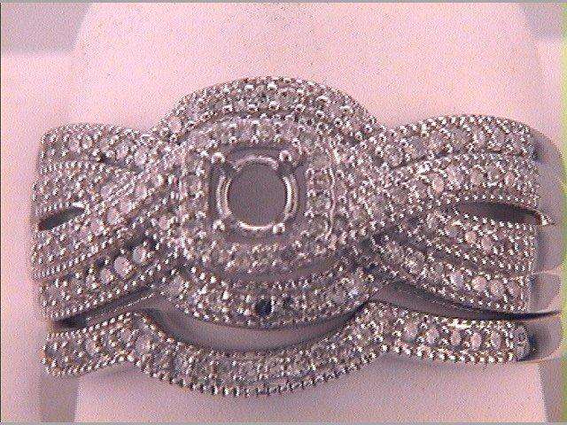 1/3CTW-DIA SEMI-MOUNT BRIDAL SET