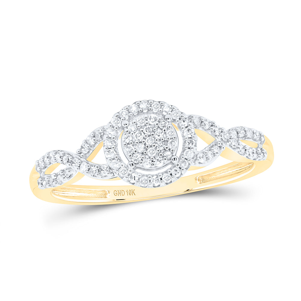 1/5CTW-DIA P1P2 MICRO-PAVE BRIDAL RING