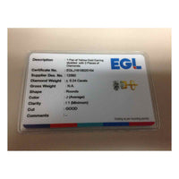 Load image into Gallery viewer, 14kt Yellow Gold Unisex Round Diamond Solitaire Stud Earrings 1/4 Cttw
