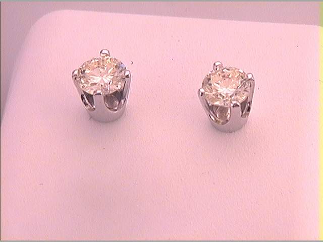 1/2 RD DIA STUDS- GIFT YELLOW DIAMOND EARRING